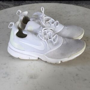 Nike Presto Fly Triple White Sneakers